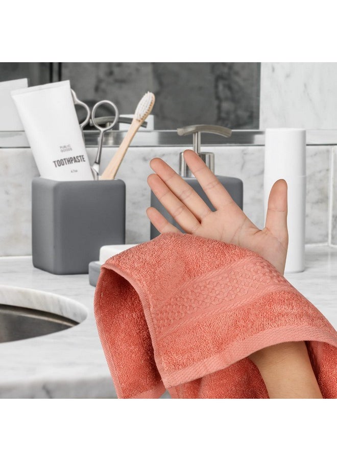 Washcloths For Body And Face - Absorbent Bath Towels Bulk Set, 100% Cotton Hotel Towels For Bathroom . Durable,Soft Wash Rag (Multicolor, Pack Of 12)
