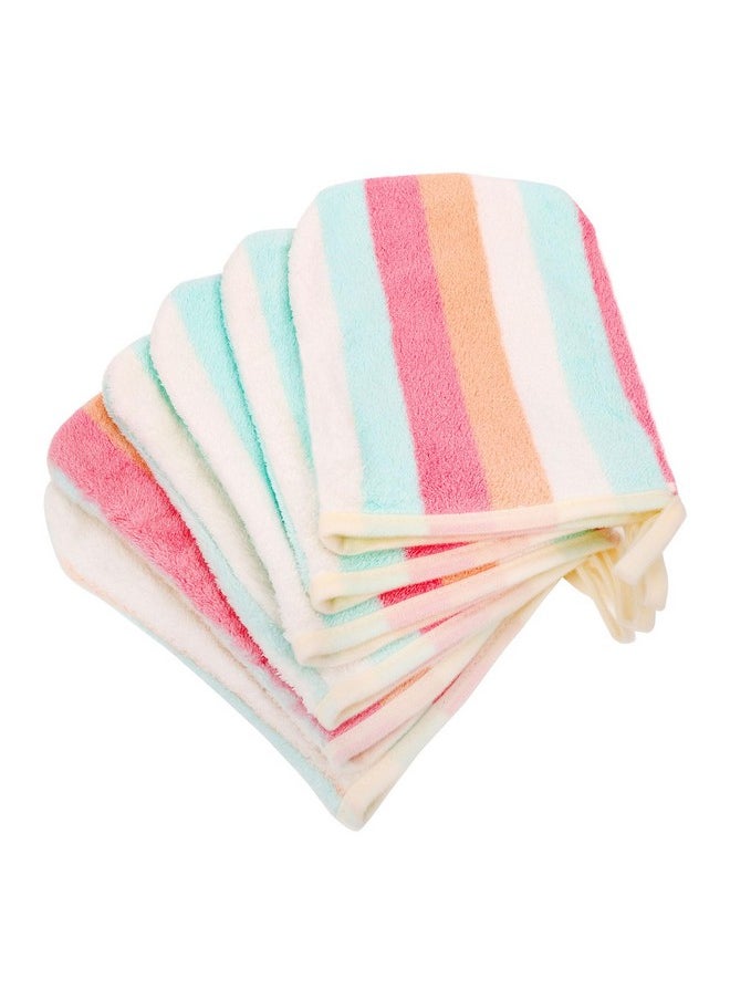 Washcloth Set 6 Pack Small Hand Towels For Face Body Bathroom, 6