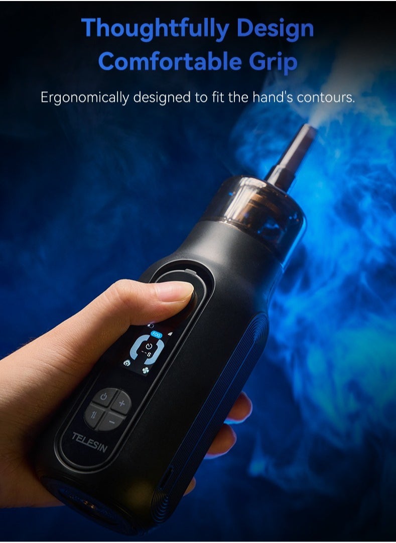 Fog Machine, Photography Fog Effect, Portable Fog Maker, with Remote Control Fogger Machine, for Video Shoot and Parties
