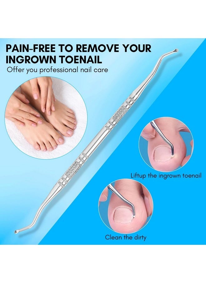 Toenail Clippers, Professional Toe Nail Clippers For Thick Toenails, 5 In 1 Super Sharp Nail Clippers Set Stainless Steel Ingrown Toenail Removal Kit For Men, Women, Seniors