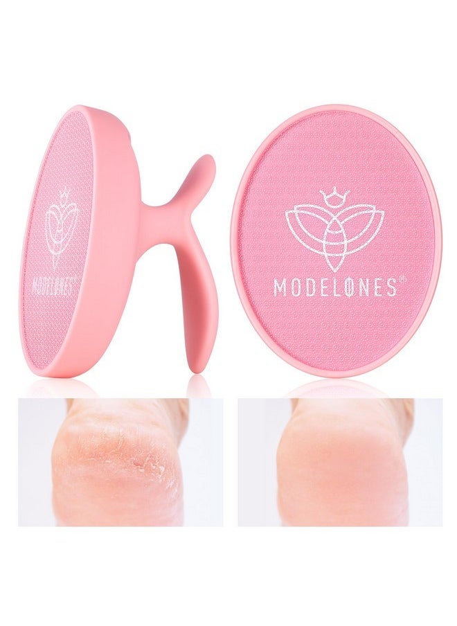 Nano Glass Foot File - Professional Foot Scrubber And Callus Remover, Heel Scraper For Cracked Heels, Dead Skin Remover, Foot Buffer For Soft Feet, Safe Pedicure Tool With Anti-Slip Handle