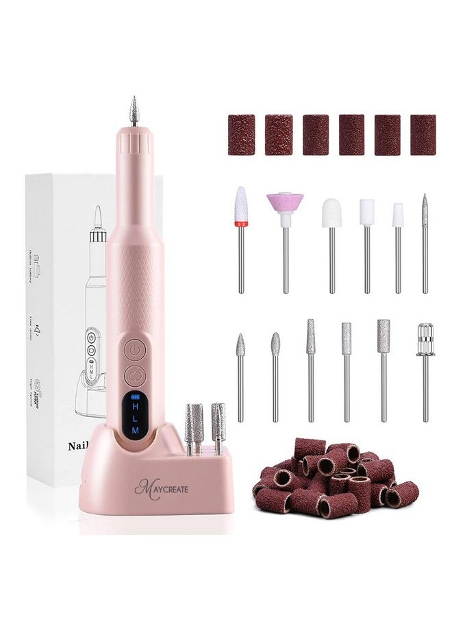 ® Cordless Nail Drill Machine With Drill Bit Kit Professional Adjustable Nail Drill Machine For Gel Nail, Nail Extension, Salon Nail Drill Machine Electric Manicure Pedicure Kit