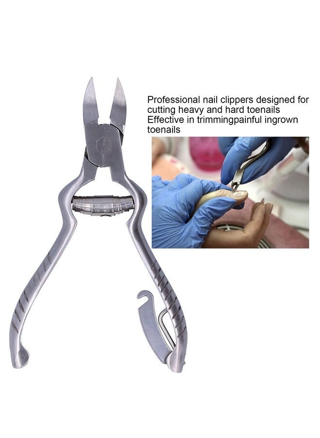 Toe Nail Clippers For Thick Nails And Ingrown Toenails Heavy Duty Toenail Clippers One Of The Large Nail Nipper Professional Pedicure Nail Cutter