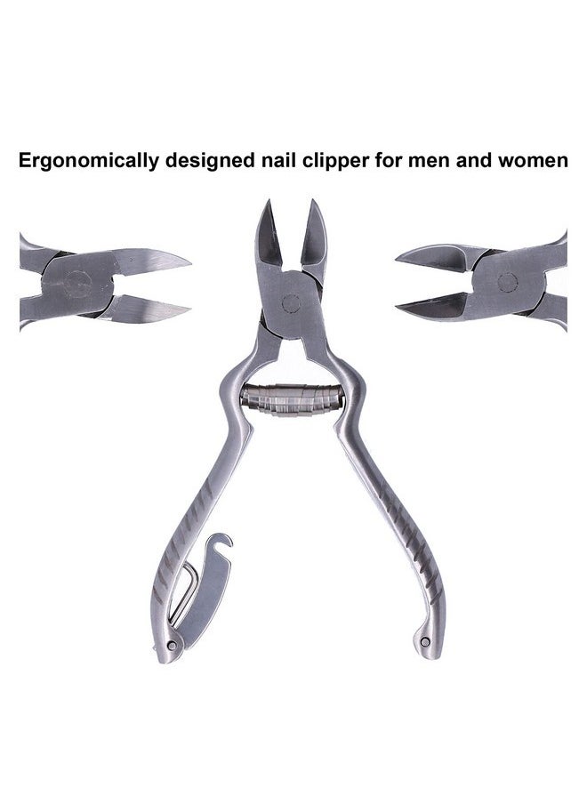 Toe Nail Clippers For Thick Nails And Ingrown Toenails Heavy Duty Toenail Clippers One Of The Large Nail Nipper Professional Pedicure Nail Cutter