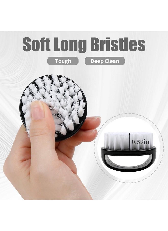 Nail Brush For Cleaning Fingernails, Nail Scrubber Brushes To Clean Under Nails And Toenail, Hand Scrub Brush Kit For Manicure 4Pack (Black)
