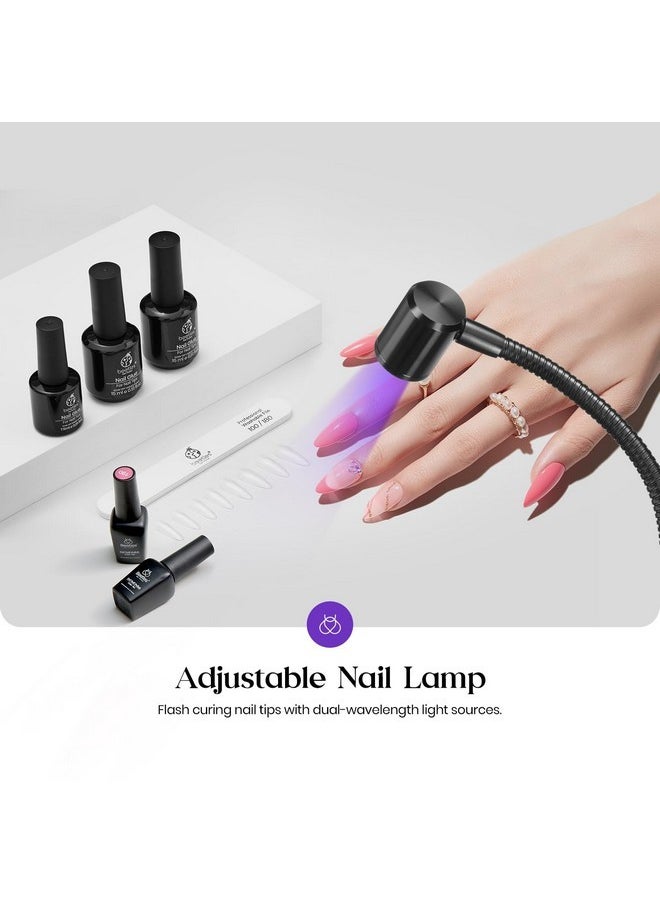 Beetles Uv Nail Lamp For Gel Nails Mini Led Nail Light With Clamp For Manicure Dryer Curing Lamp Salon Diy At Home