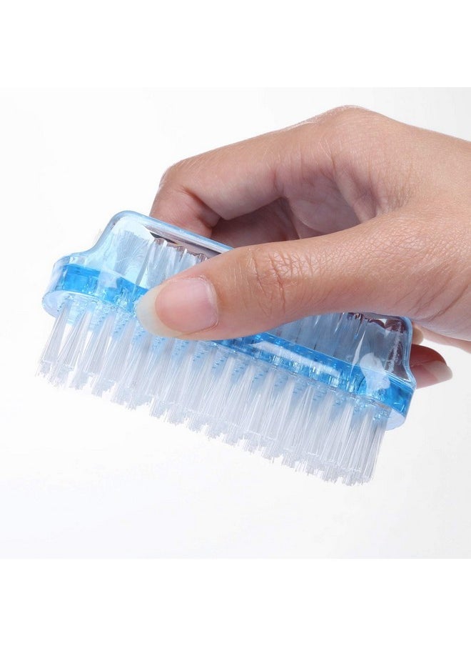 6 Pcs Dual-Sided Nail Brush Fingernail Scrub Cleaning Brushes For Toes And Nails Cleaner Hand Scrubbing Cleaning Brushes