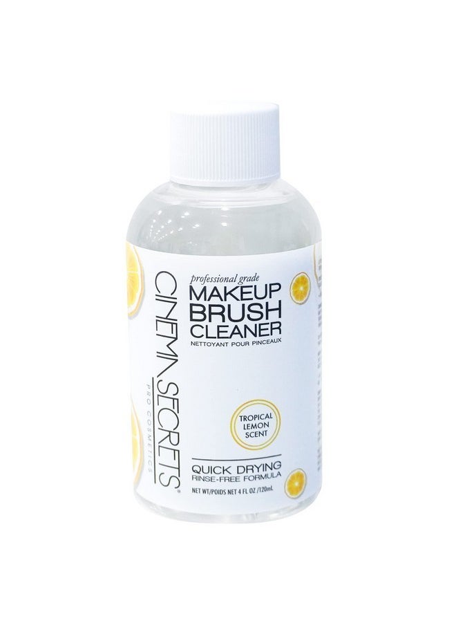 Professional Makeup Brush Cleaner, 4 Fl Oz, Lemon