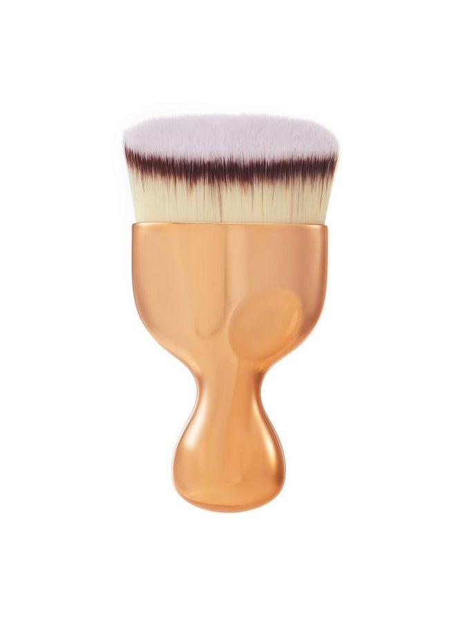 Lat Foundation Kabuki Brush, Coshine High Density Face Body Kabuki Makeup Brush For Liquid Foundation Powder Cream Contour And Self Tanner