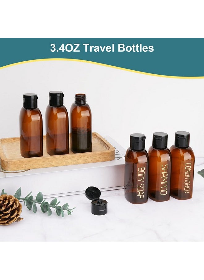 Travel Bottles For Toiletries 6 Pcs Travel Shampoo Bottles Tsa Approved Travel Size Bottles Travel Containers Leak Proof Empty Lotion Bottles With Flip Cap