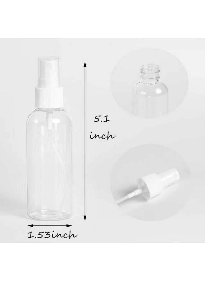 3 Pack Small Spray Bottle, 2.7Oz/80Ml Travel Spray Bottle, Empty Fine Mist Spray Bottles, Refillable Mini Spray Bottles With Labels