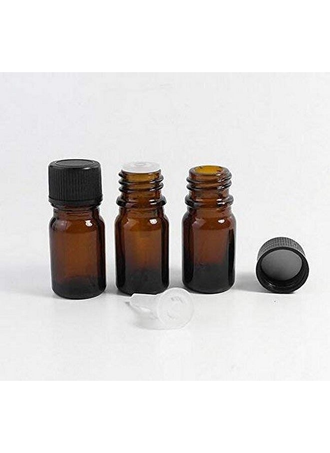 12 Pcs Essential Oil Roller Fitments Stainless Steel Roller Balls Black Cap Essential Oil Roller Inserts For 5/10/15/20/30Ml Bottles