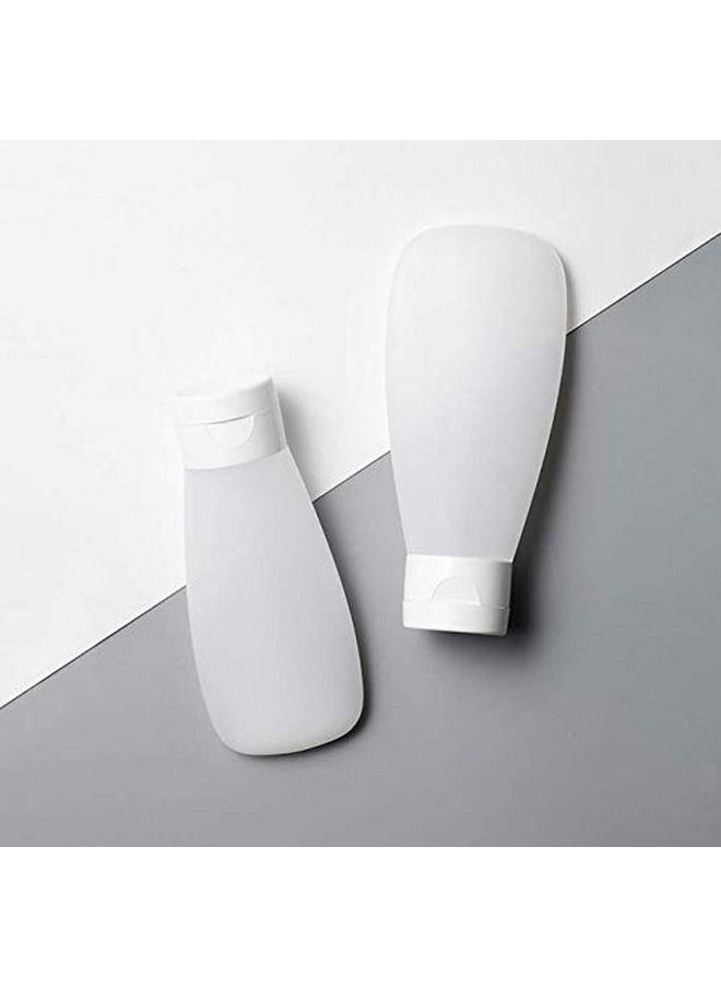 24Pcs 15Ml 0.5Oz Refillable Clear Empty Plastic Cosmetic Containers Jars With White Plastic Screw Cap Lid For Lotions Creams Nail Powder Eye Shadow Plastic Storage Containers For Domestic Use