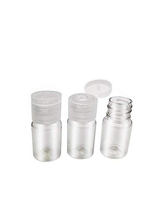 2Pcs Empty Refillable Plastic Clear Soft Tube Squeeze Bottle Jars With Flip Cover Cosmetic Makeup Packing Storage Holder Containers For Toner Lotion Shower Gel Cleaser Shampoo (400Ml/13.3Oz)