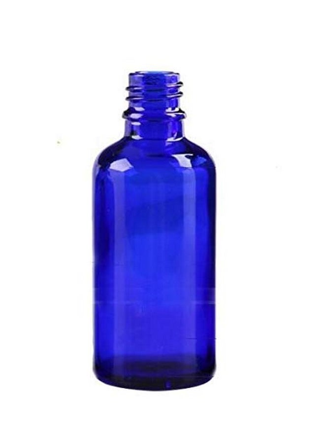 100Ml 3.5Oz Empty Refillable Cobalt Blue Glass Dropper Bottle Perfumes Essential Oils Drop Bottle Vial Travel Cosmetic Bottle Container Jar With Glass Eye Droppers Pack Of 3