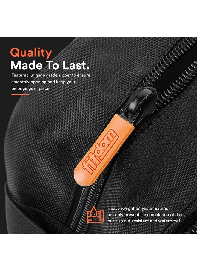 Tactical Toiletry Bag Dopp Kit Case For Men. Perfect For Travel & Storage. Fits Large & Small Cosmetic Makeup, Clipper, Toothbrush, Shower, Shaving & Grooming Care. Best Overnight Organizer