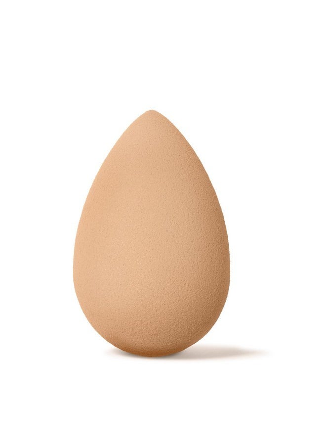 | Nude Beige Beauty Blender Makeup Sponge, Super-Soft Foam Easily Blends Foundations, Powders & Creams, Made In Usa, Reusable, Washable, Streak Free Application, Vegan, Cruelty Free