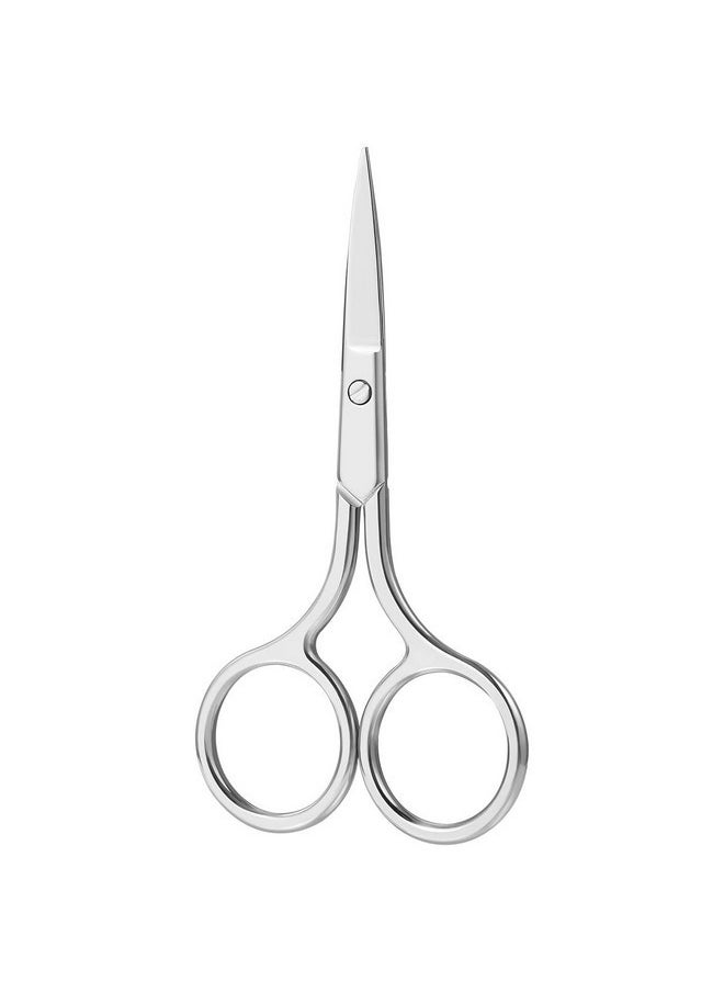 Stainless Steel Eyebrow Scissors Nose Hair Scissors Fingernail Scissors Small Grooming Scissors
