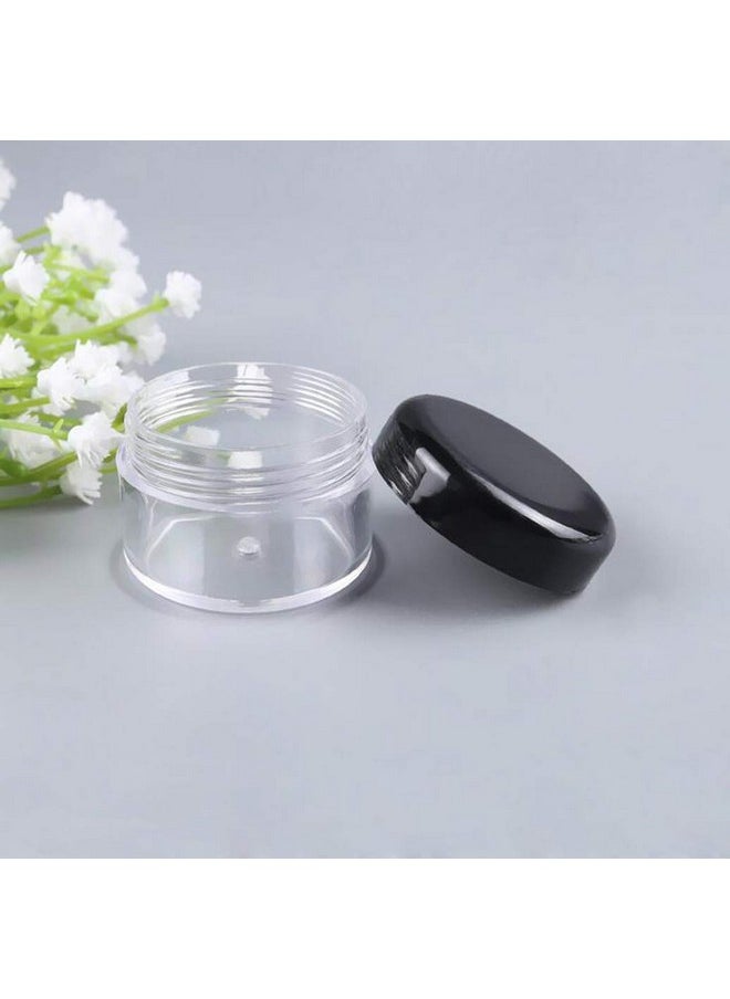 3 Gram Plastic Cosmetic Containers,For Eye Shadow Nails Powder Jewelry Cosmetic Lip Balm Lip Gloss Cream Lotion And Creams Sample Make-Up Storage(10 Pcs)