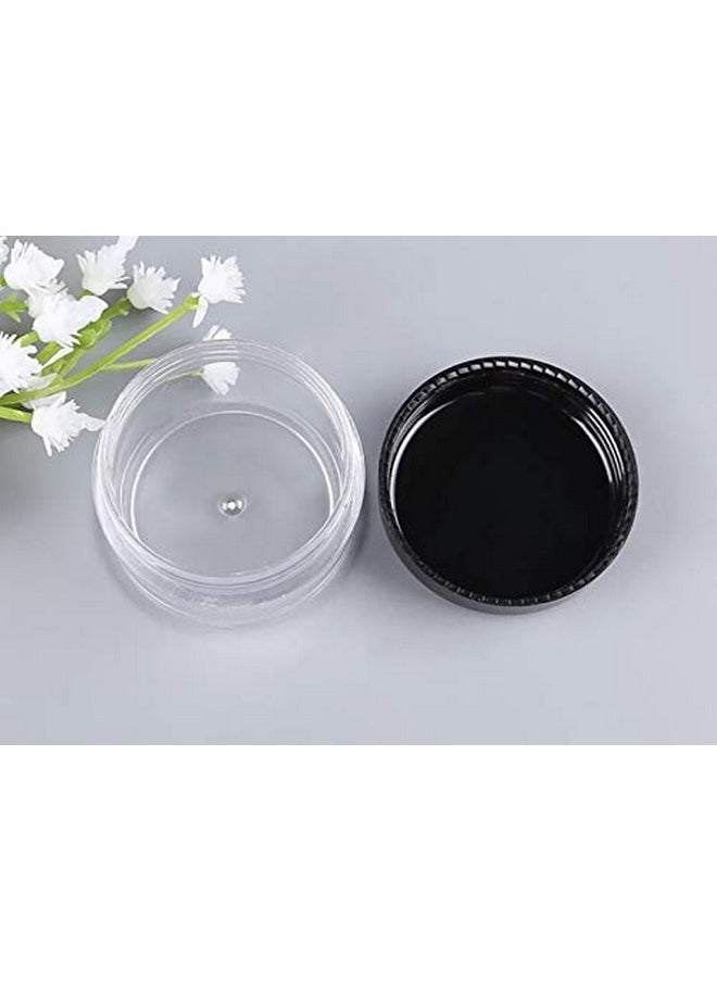 3 Gram Plastic Cosmetic Containers,For Eye Shadow Nails Powder Jewelry Cosmetic Lip Balm Lip Gloss Cream Lotion And Creams Sample Make-Up Storage(10 Pcs)