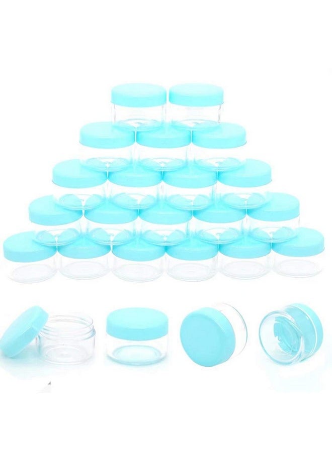 5 Gram Cosmetic Containers 25Pcs Sample Jars Tiny Makeup Sample Containers With Lids(Green)