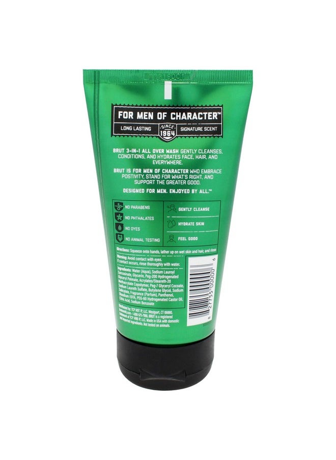 Moisturizing Face Wash - Deep Pore Cleansing And Conditioning Prep For Shaving - Face Cleanser With No Parabens, Phthalates Or Dyes - 5 Oz
