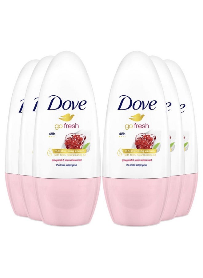 Go Fresh Pomegranate Anti-Perspirant Deodorant Roll-On 50 Ml - By Dove