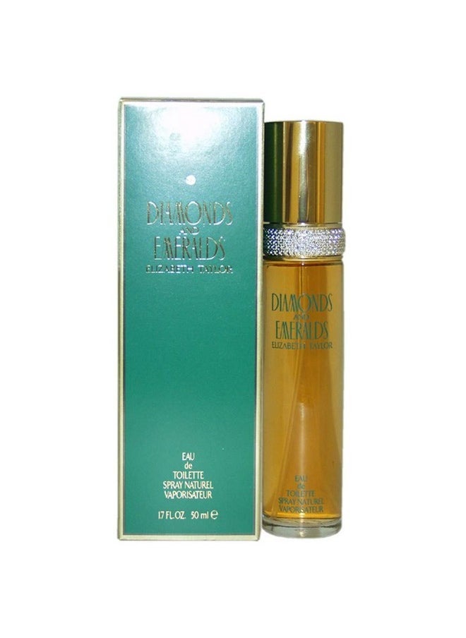 Diamonds & Emeralds Women'S Eau De Toilette 1.7-Ounce - Clear