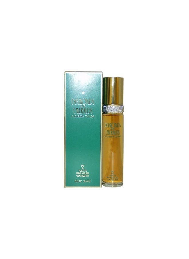 Diamonds & Emeralds Women'S Eau De Toilette 1.7-Ounce - Clear