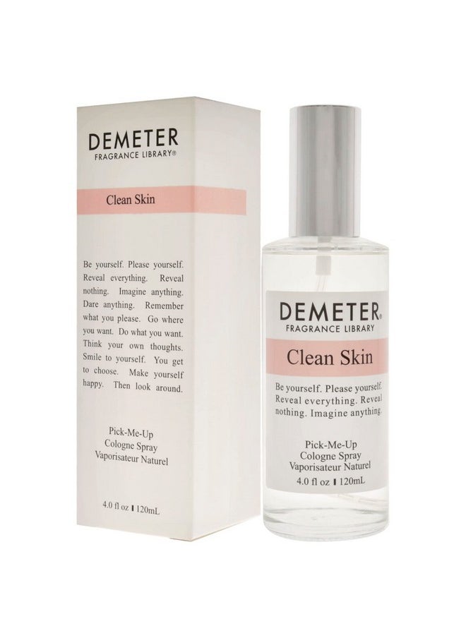 Clean Skin Cologne Spray For Unisex, 4 Ounce