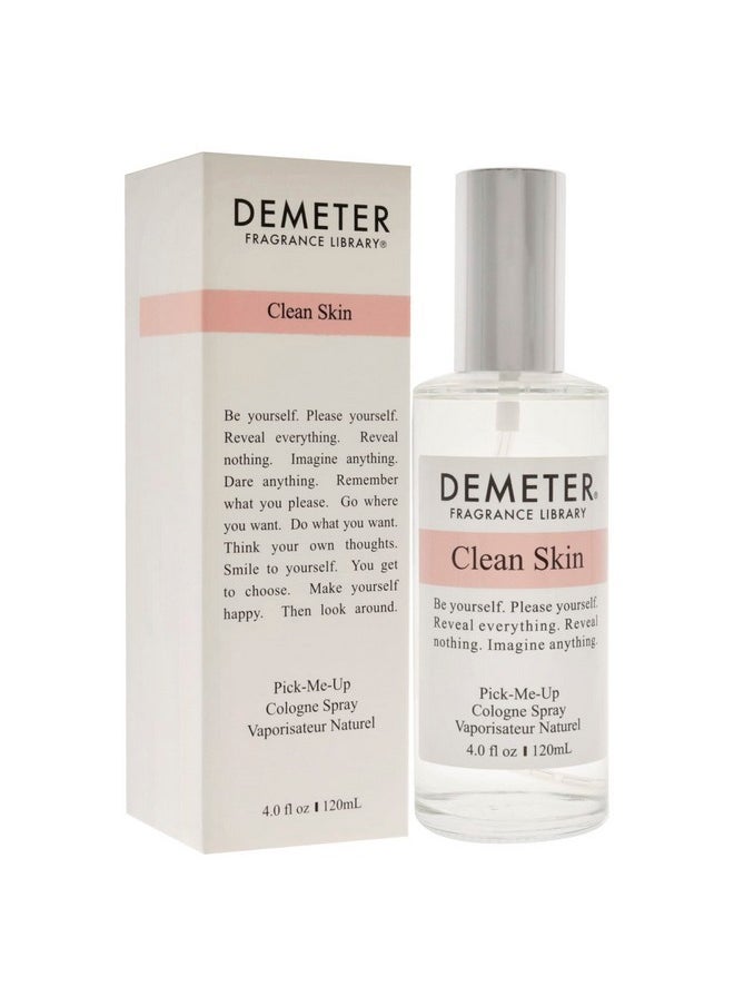 Clean Skin Cologne Spray For Unisex, 4 Ounce