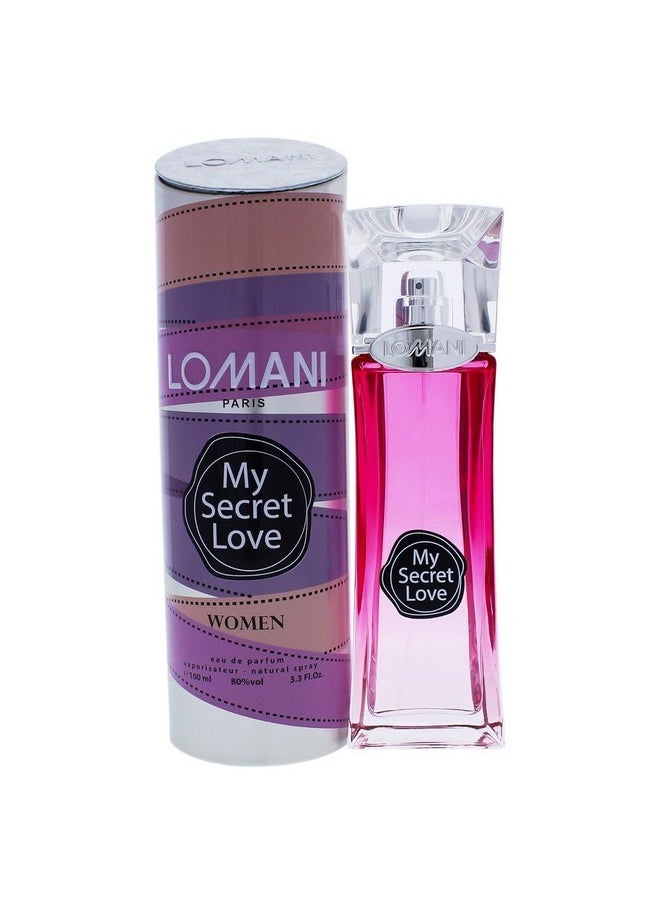 My Secret Love By Lomani For Women - 3.3 Oz Edp Spray, 3.3 Oz