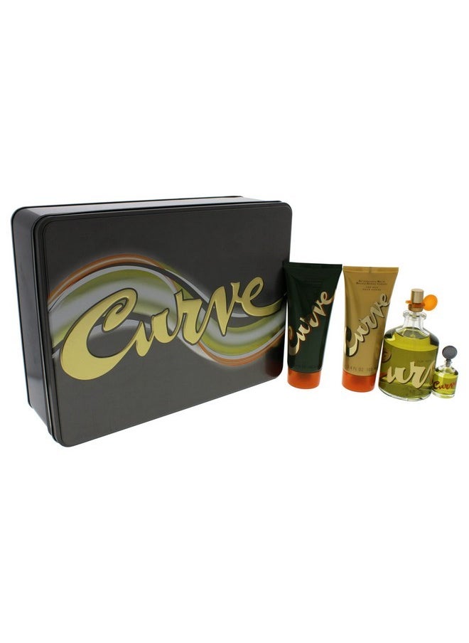 Curve 4 Piece Set For Men, Multi