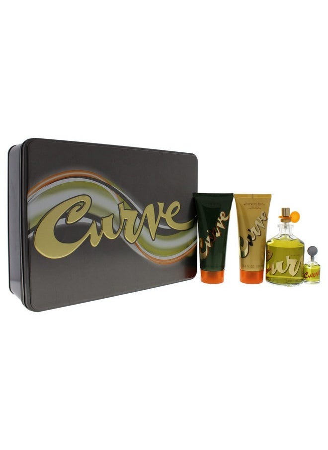 Curve 4 Piece Set For Men, Multi