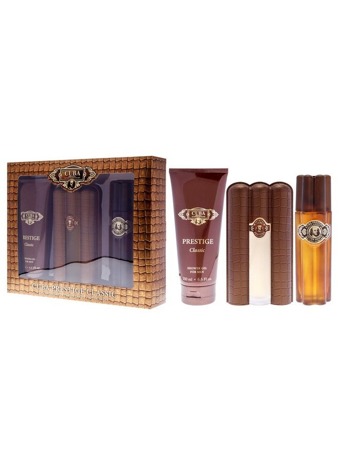 Prestige Classic For Men - 3 Pc Gift Set 3Oz Edt Spray, 6.7Oz Shower Gel, 3.3Oz After Shave