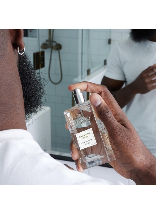 Spring Water Fir Cologne Spray, A Refreshing, Clean Scent With Notes Of Spring Water, Cool Moss And Balsam Fir, 3.4 Fl Oz