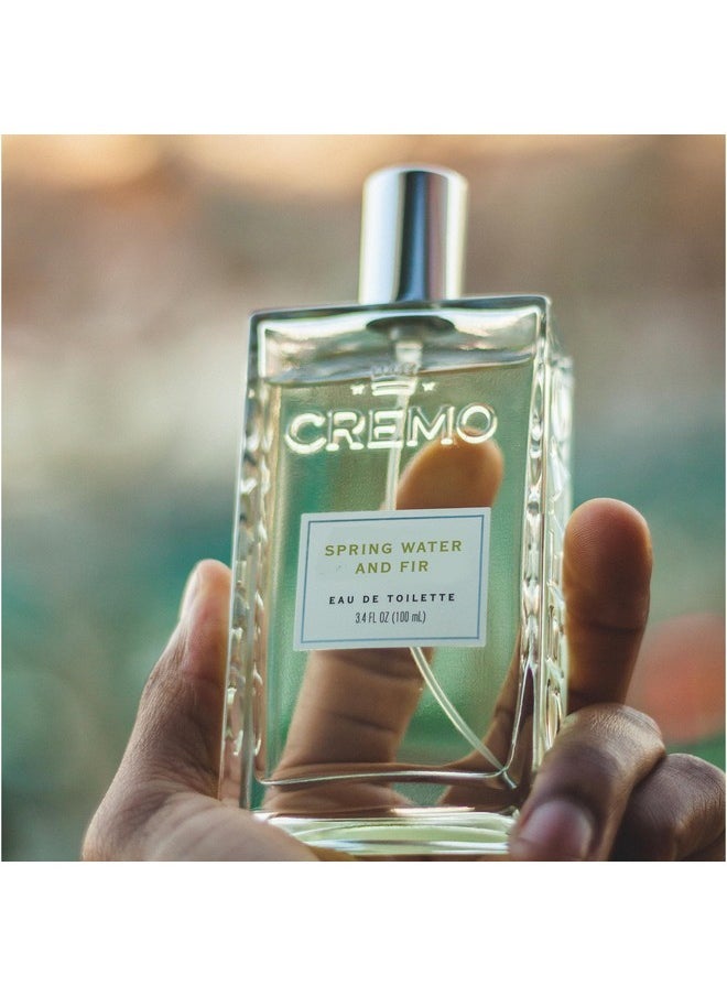 Spring Water Fir Cologne Spray, A Refreshing, Clean Scent With Notes Of Spring Water, Cool Moss And Balsam Fir, 3.4 Fl Oz