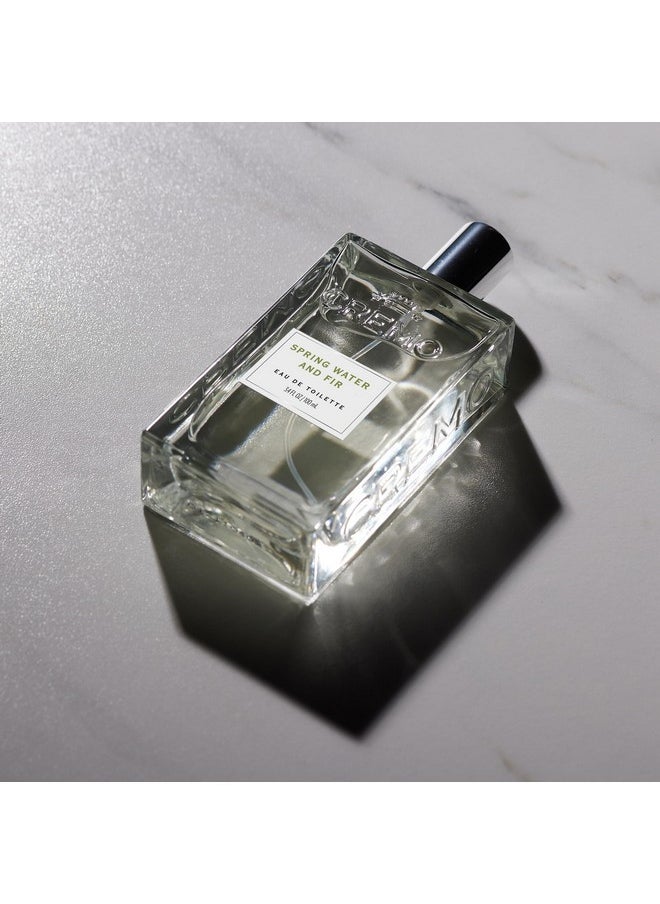 Spring Water Fir Cologne Spray, A Refreshing, Clean Scent With Notes Of Spring Water, Cool Moss And Balsam Fir, 3.4 Fl Oz