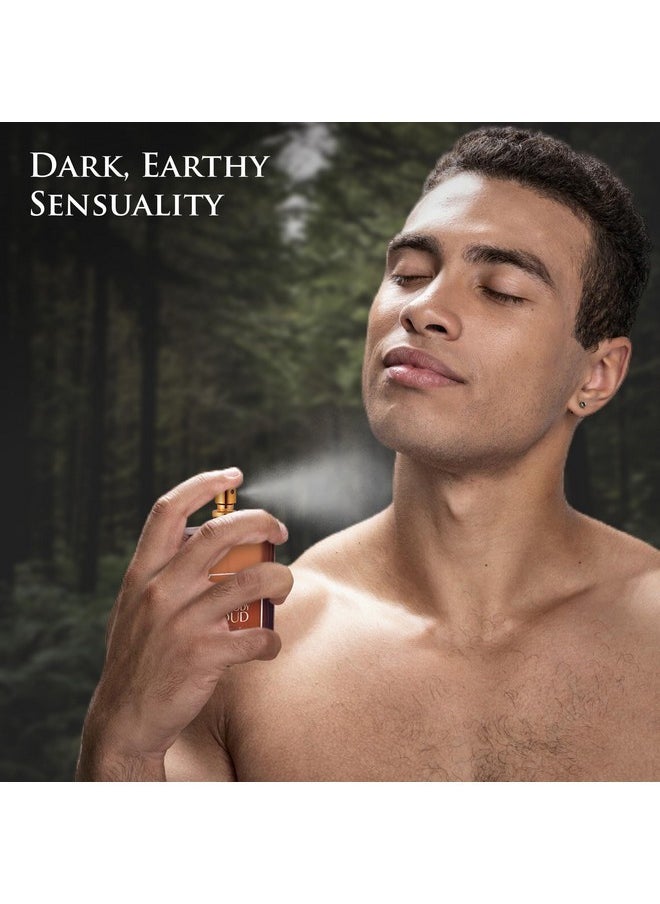 Woody Oud For Men And Women Edp - Top Notes Of Brazilian Rosewood, Cardamom & Sichuan Pepper - Base Scents Of Tonka Bean, Vanilla & Amber - Oriental & Woody - Paraben Free - Elegant 100Ml Bottle