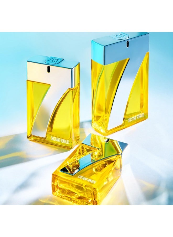 Cr7 Discover - Eau De Toilette For Men - Long Lasting Mens Cologne Spray - Orange, Vetiver, Patchouli Cologne For Men - 3.4 Oz