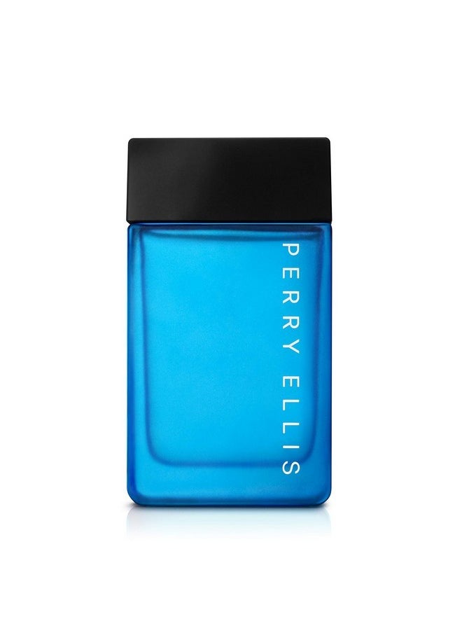 Perry Ellis Pure Blue Men 3.4 Oz Edt Spray