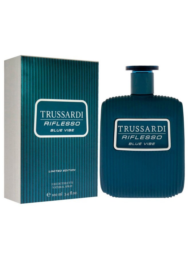 Riflesso Blue Vibe Limited Edition Edt Spray Men 3.4 Oz