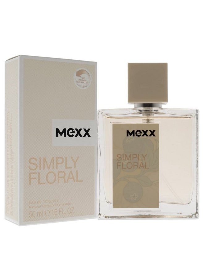 Simply Floral Eau De Toilette Spray, 1.6 Fl Oz