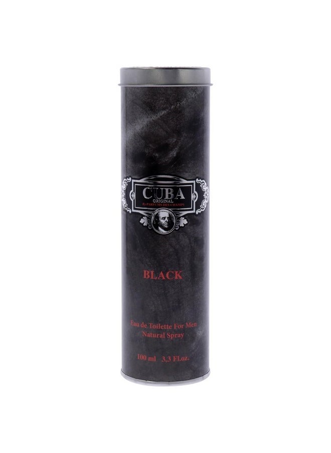 Black By Cuba For Men Edt Spray, Cuba Black, Fragluxe, 3.3 Ounce