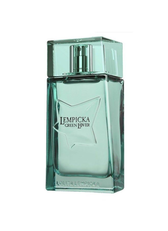 Green Lover Eau De Toilette Spray For Men - Fresh Masculine Scent W/ Notes Of Gin, Juniper, & Peppermint - Ideal For Daily Wear And Special Events - 3.4 Oz