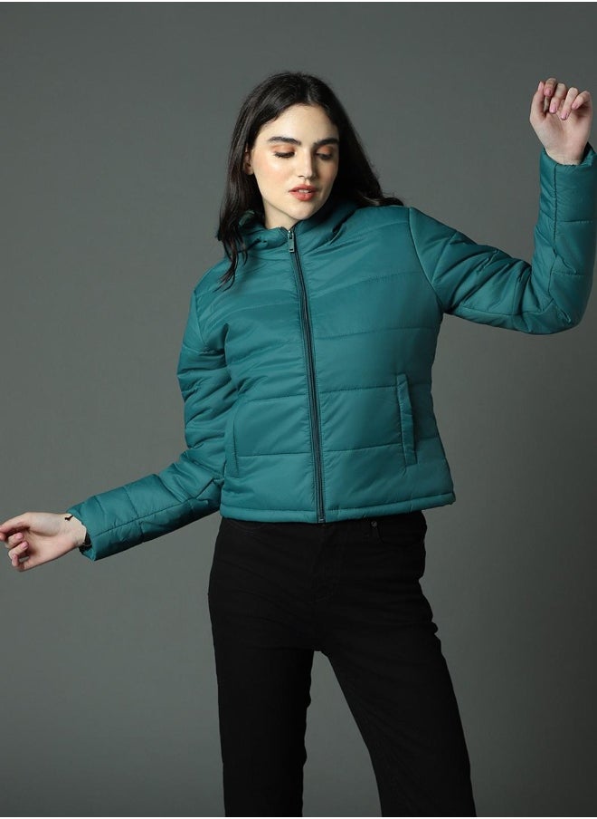 Women Teal Jackets