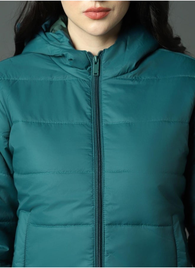 Women Teal Jackets