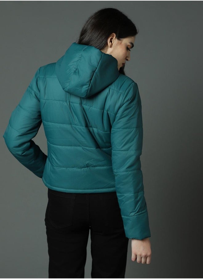 Women Teal Jackets