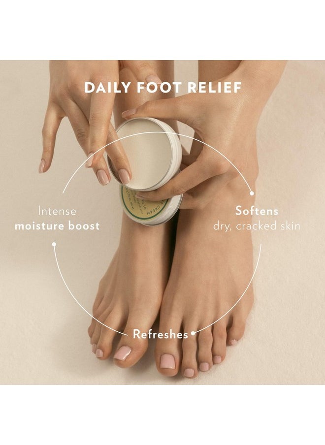 1913 Galenic Regenerative Foot Cream For Dry Cracked Heels And Feet 1.76 Oz / 50G - Foot Care & Cracked Heel Treatment, Daily Moisturizing Cream For Women & Men With Shea Butter & Coconut Oils