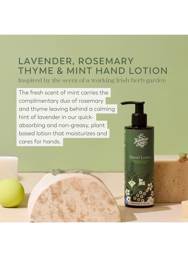 Mpany Hand Wash & Hand Lotion Duo Set, Lavender, Rosemary, Thyme, & Mint Hand Care Gift Set, Liquid Hand Soap, Moisturizing Lotion, 8.5Fl Oz Each